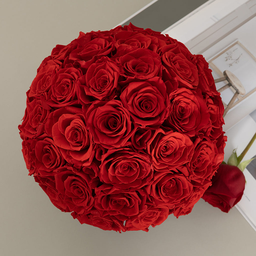 Preserved rose petals - Red